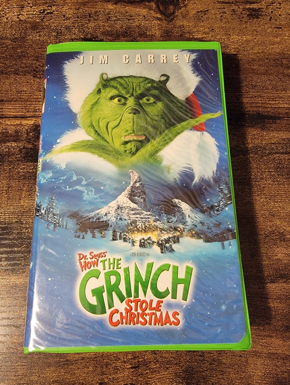 Vintage Dr. SEUSS How The Grinch Stole Christmas VHS Movie
